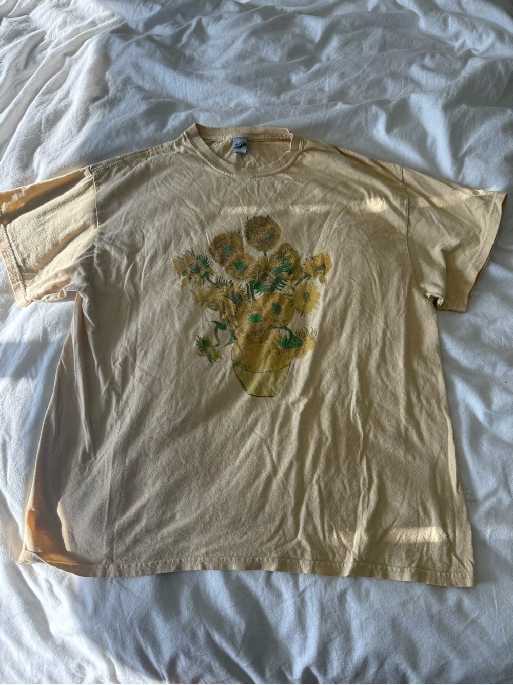 Yellow Floral Graphic T-Shirt
